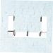 Baluue Clothes Hanger 2pcs Stainless Steel Hooks Coat Hanger Hook for Door Hook Hanger Metal Bedroom Door On The Door Coat Hooks - Buy Online on SooperMarket.com