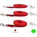 Buy Red Biothane Dog Leash for Small Dogs - 9mm 3m 5m 10m 15m | Durable & Waterproof - Buy Online on SooperMarket.com