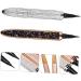 BELLIFFY 2pcs Diamond Eyeliner Liquid Liner Pen Black Eyeliner Women Household Eyeliners Gold Eyeliner Silver 1 count (Pack of 1) Black - Buy Online on SooperMarket.com