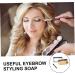 PLAFOPE 2 Pcs Eyebrow Styling Cream Brow Wax Eyebrow Soap Eyebrow Shaping Wax Lip Gloss Kit Wax Stick - Buy Online on SooperMarket.com