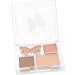 Baluue 2pcs Plastic Eye Shadow Plate Pink Eyeshadow Palette Organiser Eyeshadow Glitter 6.50X6.50X1.00CMx2pcs Multix2pcs - Buy Online on SooperMarket.com