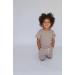DreamBuy Ribbed Pyjama 1-2 Years Taupe | Unisex Baby & Kids Loungewear | Men's and Women's Tracksuit - Buy Online on SooperMarket.com