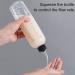 SDOOT Hair Dye Applicator Bottles - 2 Pack, 16.9oz with Twist Cap & Scale, Clear - Buy Online on SooperMarket.com