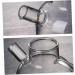 HOMSFOU Glass Terrarium Glass Oil Bottles Oil Pourer Vinegar Dispenser Cruet Bottle Glass Containers with Lids Olive Oil Cruet Seasoning Shakers with Lids Cooking Oil With Cover medium As Shown - Buy Online on SooperMarket.com