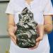 Natural Marine Jasper Quartz Crystal Free Form Ore Sample ERTEYIN (Size : 400-450g)