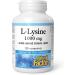 Natural Factors L-Lysine 1000mg 120 tablets Double Strength Formula Reduces the Recurrence Severity and Healing Time of Cold Sores - Buy Online on SooperMarket.com
