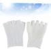 PLAFOPE 1 Pair Five Toe Gel Socks Dry Feet Gel Socks Fingerless Gloves Five Finger Socks Open Toe Socks Foot Moisturizing Socks Foot Spa Socks Open Toe Gel Socks Men Gel Feet Sock White - Buy Online on SooperMarket.com