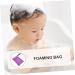 FOMIYES Bath Bag Shampoo Soap Nylon Net Bag Purple Thicken - Buy Online on SooperMarket.com