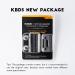 KBDS 2-Hole Replacement Shear Blades | Precision Blades for Magic Clip 5 Star Senior & Reflections Senior | 2-Pack | Silver - Buy Online on SooperMarket.com