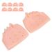 Bunion Corrector 5 Holes Hallux Valgus Corrector High Elasticity SEBS Foot Toe Straightener (Bright Complexion)