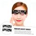 Mikinona 2pcs Eyebrow Ruler Microblading Ruler Stencil Mini Eyebrow Drawing Ruler Designer Eyebrow Trimming - Buy Online on SooperMarket.com