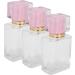 Verdant Touch Perfume Refillable Bottle Glass Perfume Bottle 50ml Refillable Spray Atomizer Container Transparent Pink Liquid Empty - Buy Online on SooperMarket.com