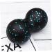 Magiclulu 3-St Peanut Massage Balls - Premium Foot & Back Massager Set | Sports Equipment & Massage Tools | 16.5x8.5x2cm | Blue | International Shipping - Buy Online on SooperMarket.com