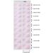 tongfeng Gel Nail Strips Glitter Nail Stickers for Gel Polish Semi Cured Gel Nail Polish Wraps with Nail Light Gel Polish Strips with Nail Lamp Suitable for Manicure Lover N038 - Buy Online on SooperMarket.com