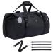 Haimont Waterproof Duffel Bag Roll-top Dry Duffel Bag with Quick-fixed Straps for Motorcycling, Rafting, Boating, SUP, Kayaking, Travel, 50L/70L Black 70L