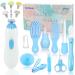 Artibear 18-in-1 Baby Healthcare & Grooming Kit  Portable Nursery Care Set Tools for Newborn Boy & Girl  Include Electric Nails Clipper  Blue