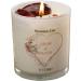 Personalised Wedding Day Candle Gift with Rose Gold Heart (Lavender) - Buy Online on SooperMarket.com
