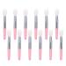MAGICLULU 12pcs Silicone Lip Brush Silicone Applicator Lashes Tool Eye Liner Makeup Lipstick Applicator Lipstick Brush Applicator Cosmetic Tool Eyelash Lip Gloss Travel Silica Gel 5x1cm As Shown 1
