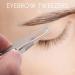 Stainless Steel Eyelashes Eyebrow Tweezer + LED Light - Buy Online on SooperMarket.com