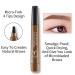 Upgrade Waterproof Microblading Eyebrow Pen - 24HR Long Lasting, Smudge-proof, Natural Look - Light Brown - Buy Online on SooperMarket.com