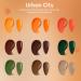 Modelones Fall Gel Nail Polish Set - 9 Colors Orange Green Yellow Solid Gel Polish Brown Red Pudding Gel | Upgraded Crme Manicure Palette | Soak Off LED Nail Art Kit | Salon Quality DIY with Pro Nail Brush - Urban City - Buy Online on SooperMarket.com