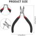 Wire Cutters Small Side Cutters for Crafts Flush Cutting Pliers for Jewelry Making Wire Pliers Floral Wire Cutters Tools for Floral Guitar Strings Cut Needs - Buy Online on SooperMarket.com