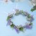 Minkissy Womens Headbands Lavender Flower Flower Headband Floral Hair Garland Fairy Flower Headband Wedding Hair Accessories for Girls Brides Ladies Purple Flower Hair Accessories - Buy Online on SooperMarket.com
