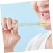 KOMBIUDA Manual Toothbrush Set - 4 Soft Plastic Brushes for Adults & Travel Includes Tongue Brush - Optimal Oral Care - Buy Online on SooperMarket.com