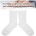 Diabetic Compression Socks for Elderly & Pregnant Women - Non-Binding Ankle Socks for Diabetic Foot Care (White) - Buy Online on SooperMarket.com