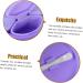 ABOOFAN 2 Sets Cream Box Travel Makeup Jar Makeup Pots Container Travel Container for Cream Leakproof Cosmetic Jar Salve Jar Lotion Cream Jar Purple Storage Box Airless Vacation Silica Gel - Buy Online on SooperMarket.com