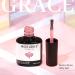 Modelones Gel Nail Polish 15ml Sheer Dusty Rose - Transparent Jelly Nude Pink Champagne Color - Soak Off LED Salon DIY Manicure Kit for Women Girls - Buy Online on SooperMarket.com