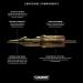 Kwadron Cartridge Tattoo Needles - 20 Round Liner Long Taper - Buy Online on SooperMarket.com