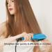 Enhanced Negative Ion Hair Straightener Brush - 30s Fast Heat-Up, 16 Temp Settings, MCH Heated, Ceramic Straightening Comb - Anti-Scald Technology - Ideal for Various Hair Types - Buy Online on SooperMarket.com