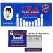 Hemostatic Chopsticks Shaving Pencil 24 Packs (480 Pieces) for Professional Salons Stops Bleeding | Fast International Shipping - Buy Online on SooperMarket.com