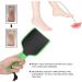 Curved Foot File Eurobuy Double-Sided Pedicure Foot File Plastic Dead Skin Foot File Callus Remover with Handled Grip Foot File Pedicure Rasp for Exfoliating Removing Dead Skin Tools Green - Buy Online on SooperMarket.com