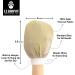 Elbahya Exfoliating Mitt Body Kessa Hammam - 100% Viscose Fiber - Gold Pack - Dead Skin Remover for Keratosis Pilaris - Buy Online on SooperMarket.com