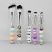 Beaded Cosmetic Brush Metal Handle Makeup Brush Perfect For Contouring Defining Blending Concealer Brush - Buy Online on SooperMarket.com
