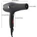 Blow Dryer with 2 Nozzle 2000w Hot Cold Wind Hair Dryer Household Electric Blower for Hair Styling for Women Curly Hair(US Plug 110V) - Buy Online on SooperMarket.com