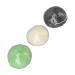 Zetiling 3pcs Konjac Facial Sponge Set Exfoliating & Cleansing for Sensitive Skin | Black White Green | Strong Absorption - Buy Online on SooperMarket.com
