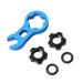 ZZHXSM Bike Vacuum Tyre Valve Repairing Wrench Tools Presta Inner Tube Spool Wrench Tool Kit for MTB, Road Bicycle Accessories