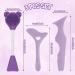 Buy WLLHYF 3PCS Eyeliner Template Silicone Tool Set - 5-in-1 Reusable Eye Makeup & Protection Pads for Perfect Wings - Buy Online on SooperMarket.com