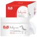 B&B Baby Cream - Intensive Moisturizing Cream for Babies -Delicate Skin Baby Cream with Jojoba Oil & Shea Butter   Non Greasy Dry Skin Moisturizer   Allergen Free Mild Citrus Scent  5.07oz.