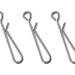 Dr.Fish 50 Pack Stainless Steel Quick Change Fishing Clips - Fast Snaps for Lures and Baits | Downward Opening | Freshwater | 1-22LB - Buy Online on SooperMarket.com