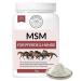 Petgold MSM Horse Powder 1000g for Dogs & Horses High Dose Sulfur Methylsulfonylmethane MSM Powder Horse & Dog