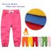 CuteOn Unisex Kids Elastic Waist Cotton Warm Trousers - 4 Years Rose Red - Buy Online on SooperMarket.com