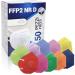 Rotoform 50st.FFP2 masks 5-layer protection FFP2 mask colorful ffp2 mask CE2233 FFP2 mask colorful adults EN 149: 2001+A1: 2009 masks BFE 94% FFP2 half mask filter