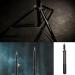 Fovitec 7'6 Spring Cushioned Background Stand Kit with Clip - Ideal for Pop Up Backdrops, Chroma Key Green Screens & Reflectors - Buy Online on SooperMarket.com
