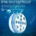 Yotun Underwater LED Pool Lights - 4PCs RGB Color Changing with RF Remote Control | IP68 Waterproof Suction Cup Decorative Lights for Pools & Ponds - Buy Online on SooperMarket.com