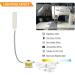 Amazing power Sewing Machine Light LED Flexible Gooseneck Work Lamp with Magnetic Mount Base for Workbench Lathe Drill Press - Buy Online on SooperMarket.com