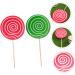 Alipis 4 Pcs Wedding Decoration Decorative Fake Lollipop Fake Lollipops Fake Lollipop Model Rainbow Lollipop Red Swirl Lollipops Toys Decorative Lollipop Ornament Wooden Food Child Candy - Buy Online on SooperMarket.com